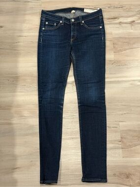 rag & bone Slim Dark Indigo Skinny Jeans